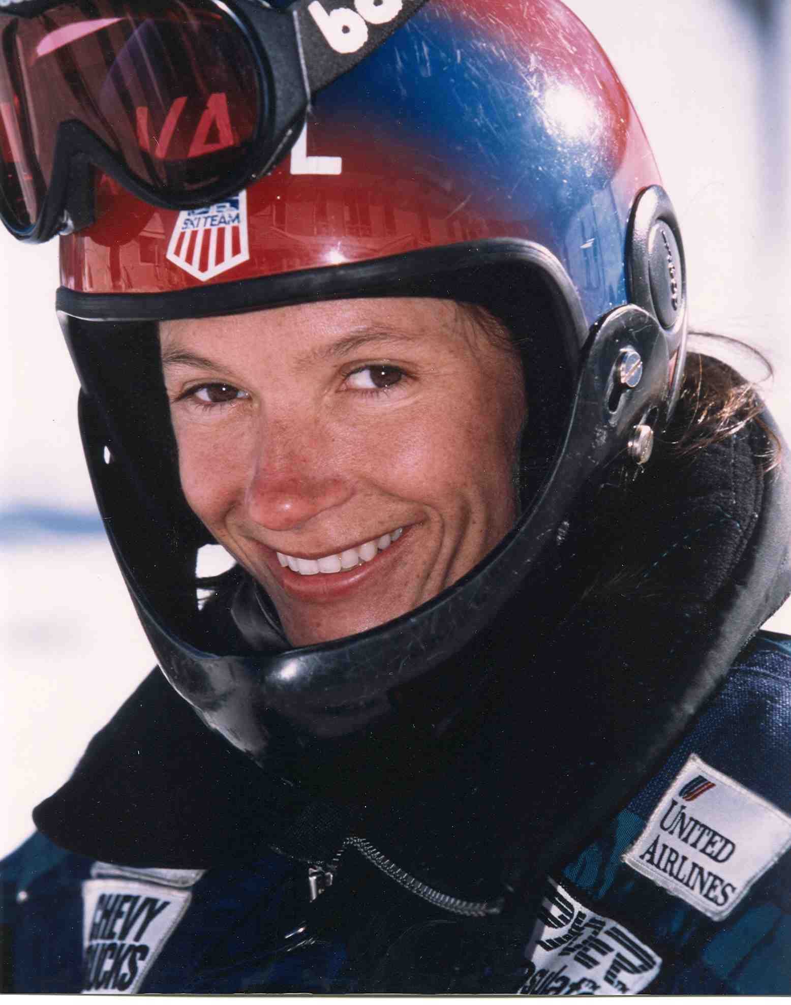 Sarah Will in racing uniform